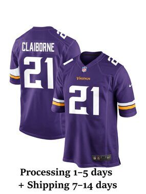 Mens Youths Select Demond Claiborne Purple  Jersey Vapor Stitched
